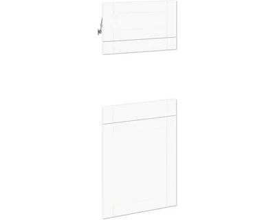 PICCANTE Smart Frontenset Midischrank für Mikrowelle 1 Drehtür 1 Blende und 1 Kl - Bild 1 von 2