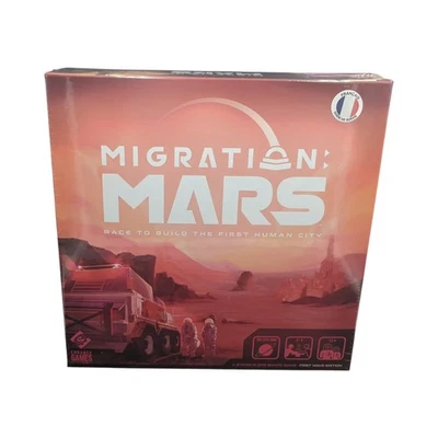 Space Colony Migration Mars Board Game Sealed First Wave Edition French - Image 1 of 4