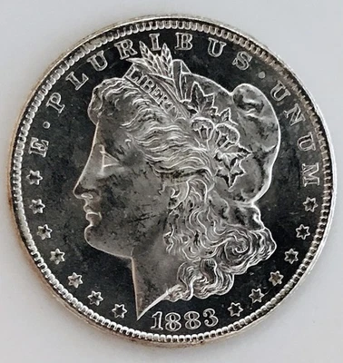 1883 CC MORGAN DOLLAR! GEM BU+++! DMPL/PL! FANTASTIC RARITY! INSANE! NR