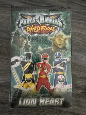 Sealed Power Rangers Wild Force Lion Heart (VHS 2002 Clamshell) (250070) - Image 1 of 3