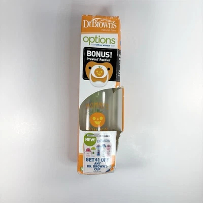 Dr Browns Biberón 8 OZ Edición Halloween Chupete Flujo Natural Foto 1 de 4