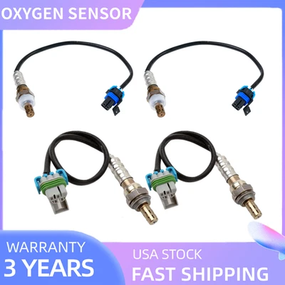Sensor de oxígeno aguas arriba y aguas abajo 4 piezas para Chevrolet Avalanche Silverado 1500 5,3 L V8 Foto 1 de 4