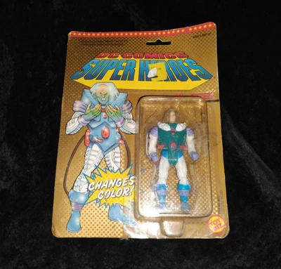 Figura de acción vintage Mr Freeze DC Super Heroes SELLADA cardada ToyBiz 1989 Foto 1 de 2