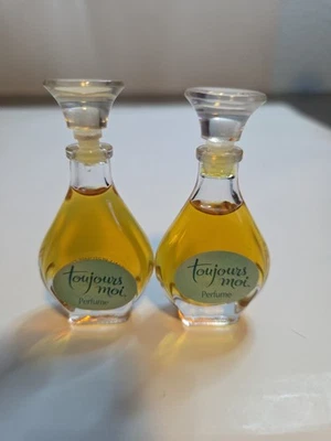 Cantidad. 2 DE COLECCIÓN RAROS TOUJOURS MOI POR DANA PERFUME SPLASH 0,25 FL.OZ   Foto 1 de 4