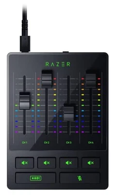 Razer Audio Mixer RZ19-03860100-R3M1 Black Streaming audio interface with Mute - Image 1 of 2