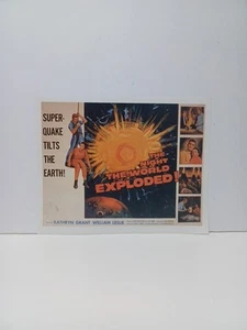 SCI FI/THE NIGHT  THE WORLD EXPLODED title lobby card Reproduction 9.5x12  - Bild 1 von 17