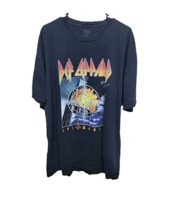 Def Leppard Band Pyromania Album T Shirt Uomo 3 XL Nero - Foto 1 di 9