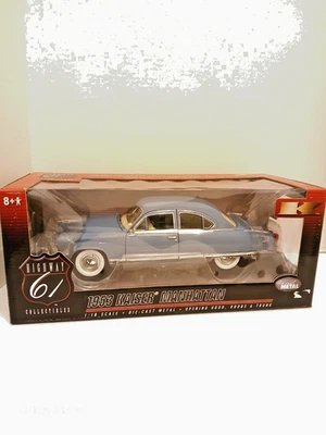 Highway 61 - Azul 1953 Kaiser Manhattan - Escala 1:18 - Nuevo en caja Foto 1 de 4