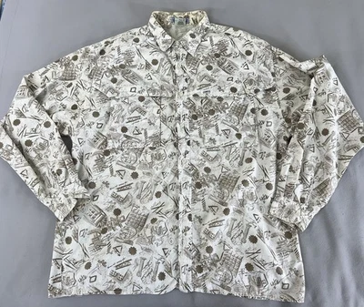 VTG Guess Shirt Men’s  Georges Marciano Button Down  Sz 3 Y2K - Image 1 of 4
