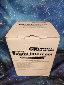 GTO F3100MBC Wireless Intercom with Interior Base - Gate Openers Access Entry - Picture 1 of 3