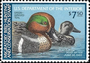 US Scott #RW46 MNH OG XF 7.50 1979 US Federal Duck Stamp CV 12.50 - Picture 1 of 2