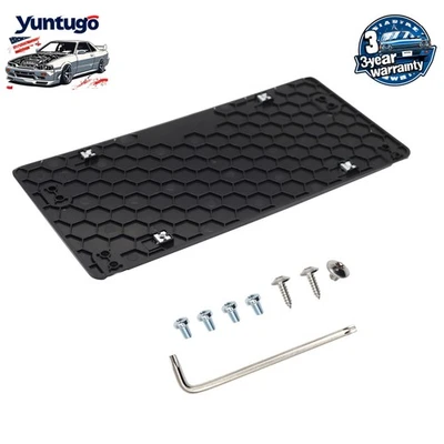 Rear License Plate Tag Holder Bracket for Mercedes-Benz CL GL S500 S550 S63 AMG Foto 1 de 4