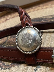 Champion Turf Vintage Western Silver Headstall + 3/4” Champion Turf Split Reins - Picture 1 of 24