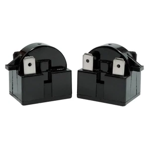 2x Starter Relay 22 Ohm 3 Pin for Refrigerator Freezer Mini Fridges Beer Coolers - Picture 1 of 6