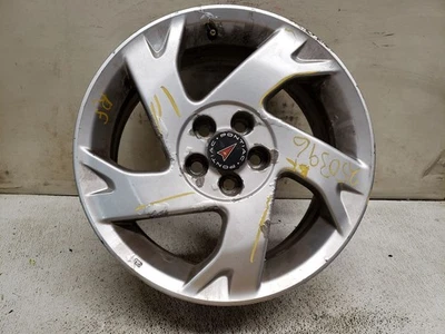 Wheel 16x6-1/2 Aluminum 5 Spoke Silver Painted Opt QD2 Fits 03-08 VIBE 1176905 - Image 1 of 4
