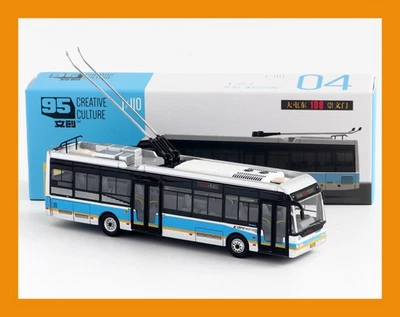 OCT 2025 95 CREATIVE CULTURE #04 Beijing Public Trolleybus Bus Route #108 1:110 - Image 1 of 4