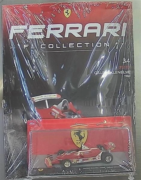 FERRARI F1 COLLECTION GILLES VILLENUEVE 312 T5 1980- SCALA 1:43 - 34' USCITA - Immagine 1 di 1
