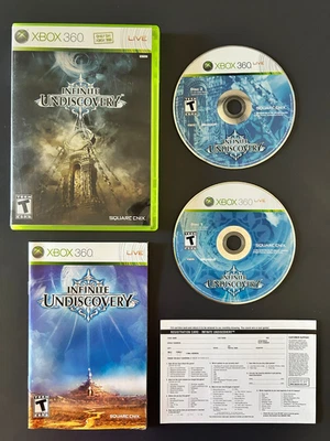 Infinite Undiscovery for Microsoft Xbox 360 CIB COMPLETE W/ MANUAL - TESTED - Image 1 of 4