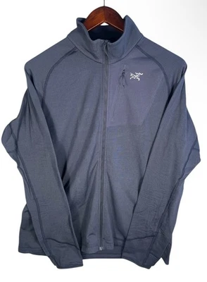 Arcteryx Delta Jacket Womens Full Zip Fleece Outdoor Hiking Boxcar Blue Size XL - Image 1 of 4