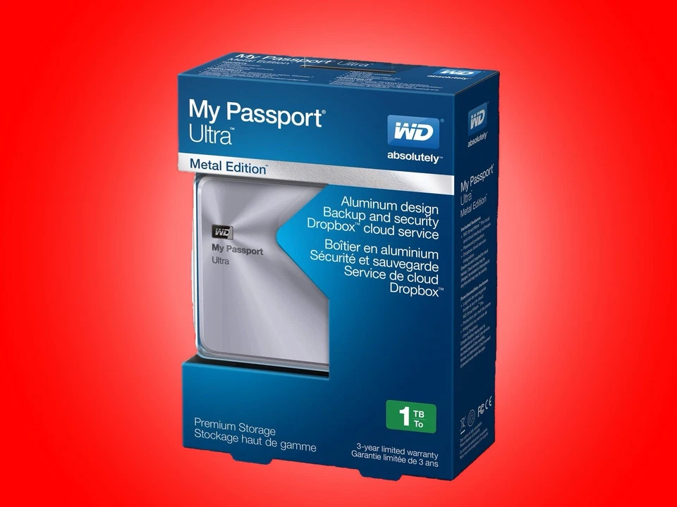 Western Digital My Passport Ultra 1 TB Metal Edition Sealed NEW 💎 - Image 1 of 1