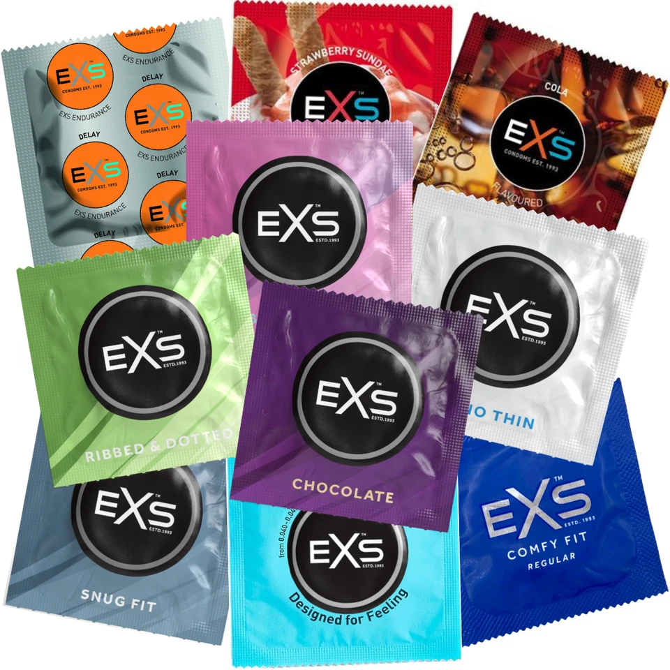 EXS Regular Klassische Kondome mit Gleitmittel VEGAN