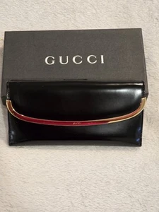 GUCCI PATENT WOMEN'S WALLET  - Picture 1 of 15