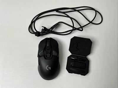 Logitech G903 Wireless Optical Gaming Mouse RGB Lighting - Black MISSING BUTTONS - Image 1 of 4