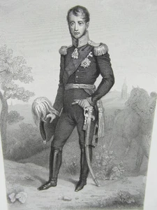 GRAVURE circa. 1840 / FREDERIC GUILLAUME III FRIEDRICH WILHELM III roi de Prusse - Picture 1 of 1