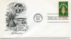 1231 Food For Peace, Artmaster FDC - Imagen 1 de 1