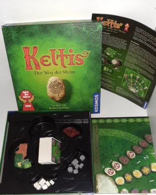 Innen fast wie neu:  Keltis Der Weg der Steine Kosmos Spiele Familienspiel  TOP - Bild 1 von 4