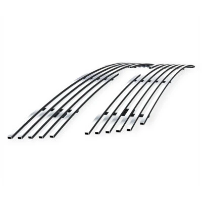 Se adapta a Chevy Silverado 2500/3500 2001-2002 rejilla superior cromada Billet Foto 1 de 4