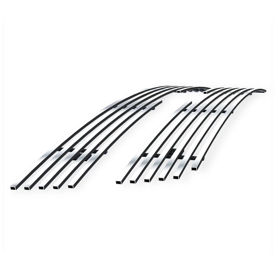 Se adapta a Chevy Silverado 2500/3500 2001-2002 rejilla superior cromada Billet Foto 1 de 4