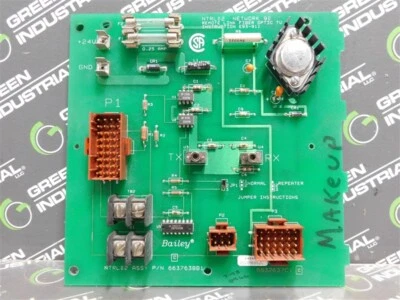 USED Bailey Controls NTRL02 Network 90 Remote Link Fiber Optic TU Module - Image 1 of 4