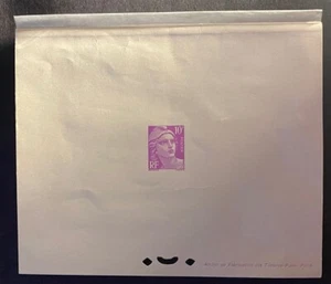 FRANCE 1945 10F MAUVE MARIANNE OF GANDON Deluxe Proof MNH -S15946-1 - Picture 1 of 1