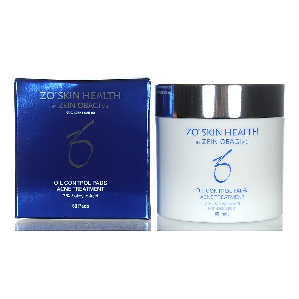 ZO Skin Health Oil Control Pads tratamento acne 2% ácido salicílico 60 almofadas novo na caixa - Imagem 1 de 1