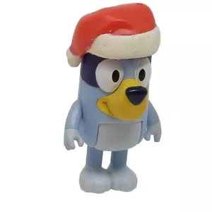 NEW Bluey Christmas Holiday Toy 2018 Figure Ornaments Bluey 2.5” NWT - Picture 1 of 6