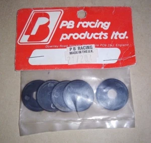 RONDELLE IN PLASTICA PB RACING RC 1/10 VINTAGE PART 21/204 - Foto 1 di 1