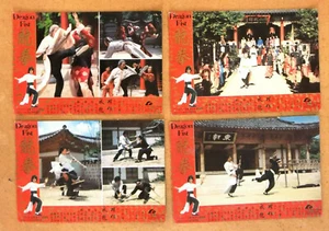 (Set of 9) The Dragon Fist {Jackie Chan} Chinese Kung Fu Lobby Cards /Photos 70s - Picture 1 of 3