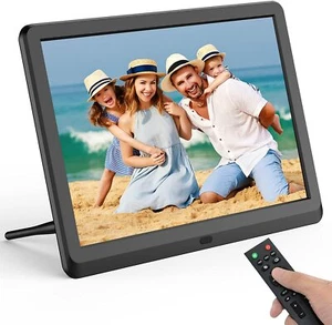 Digital Photo Frame 10 Inch with 1920x1080 IPS Screen,Support Image Preview and - Picture 1 of 8