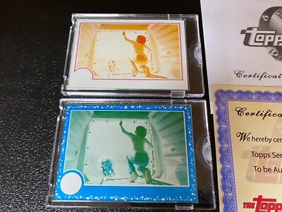 1982 Topps Vault E.T. The Extraterrestrial 2 Card Proof Set #63 They’re Gain ET - Image 1 of 3