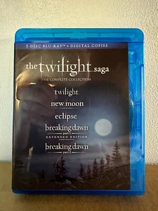 Twilight Forever: The Complete Saga (Blu-ray Disc, 2013, 5-Disc Set, NO Digital) - Picture 1 of 5