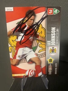 PANINI LEE JOHNSON #31/288 HAND AUTO - Picture 1 of 2