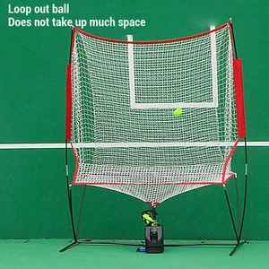 New Tennis Ball Machine Adjustable Portable Pickleball Launcher Tosser Tennis S - Picture 1 of 12