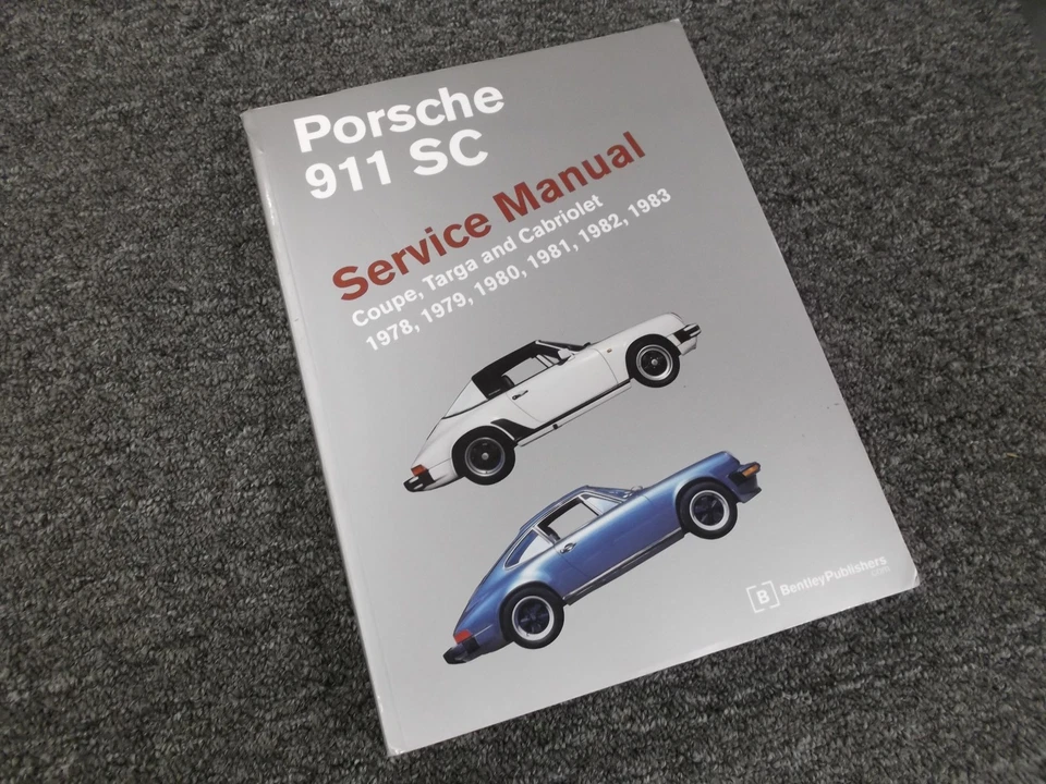 Porsche 911 SC 1981-1983 cupé Targa descapotable manual de reparación de servicio 1982 Foto 1 de 1