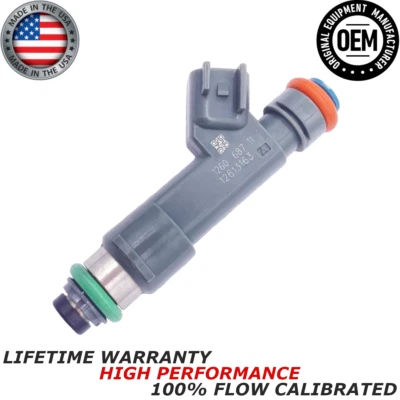 x1 OEM ACDelco Fuel Injector for 2009-2012 Chevrolet Malibu HHR Pontiac G6 - Image 1 of 4