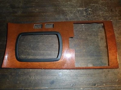 2004 04 Infiniti Q45 - Center Console Shift Shifter Wood Trim Bezel Foto 1 de 4