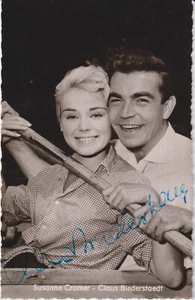 CLAUS BIEDERSTAEDT Original Autogramm signierte Kolibri Postkarte 50er Jahre - Picture 1 of 1