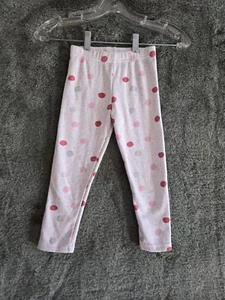 Carter's Cozy Fleece Lined Leggings Girl's Size 5t 5A - Picture 1 of 12