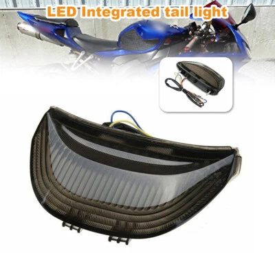 Luz trasera de freno trasera LED apta para humo para Honda CBR600RR CBR 600RR 2004 Foto 1 de 4