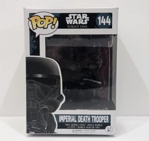 Funko POP Star Wars Imperial Death Trooper #144 Disney Bobblehead Vinyl Toy - Picture 1 of 7